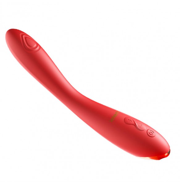 HK LETEN - V01 2-in-1 G-Spot Wand (Chargeable - Red)